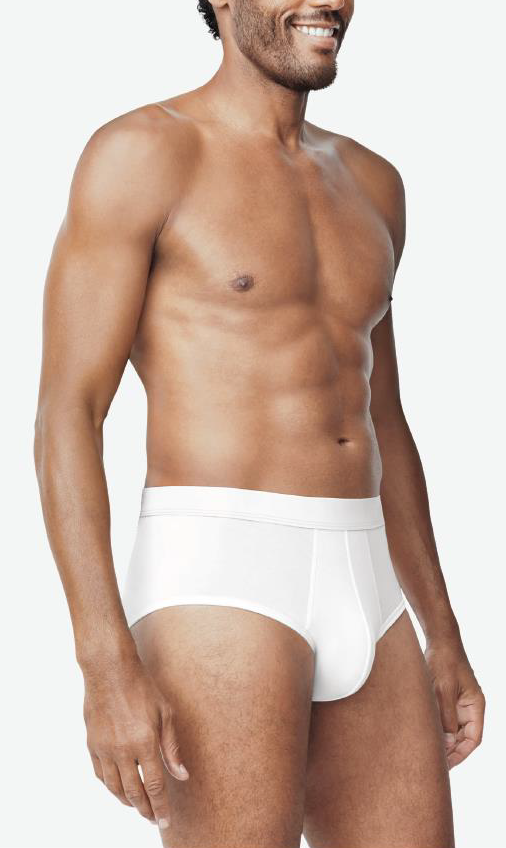 Jockey Men's Underwear Supersoft Modal Brief - 2 Pack, Black, S :  : Fashion