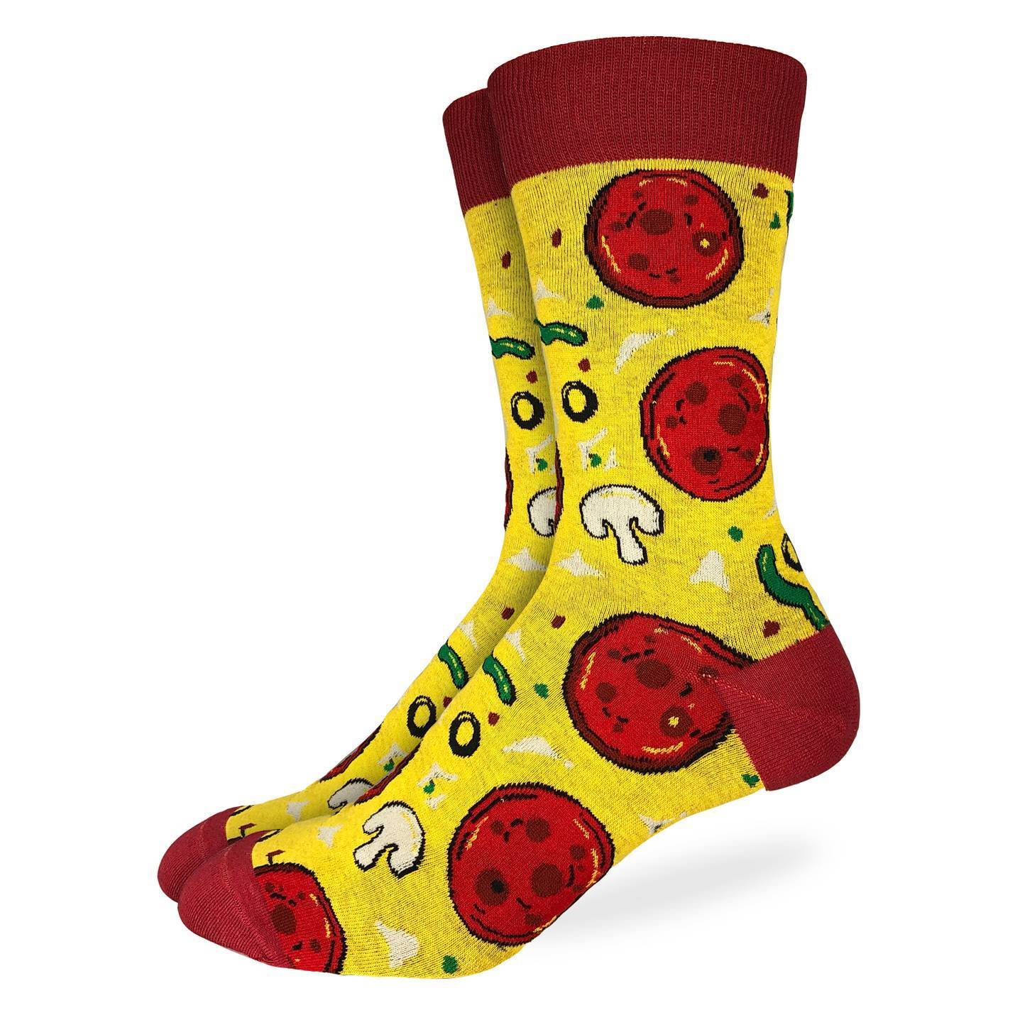 Men's Pizza Toppings Socks