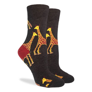Women's Giraffes Socks - Shoe Size 5-9