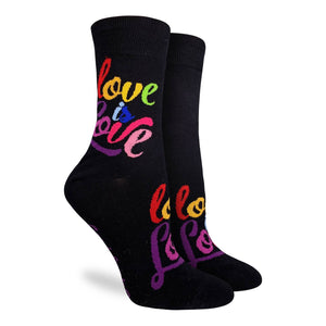 Women's Love is Love Socks - Shoe Size 5-9