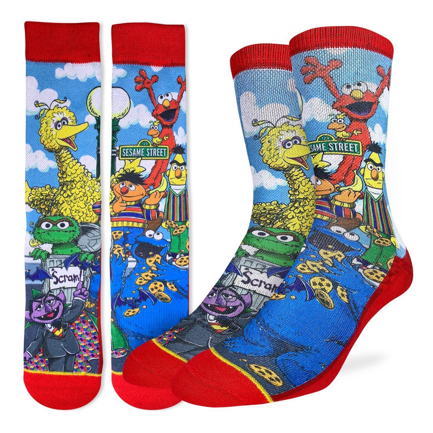 Men's Sesame Street Family Socks
