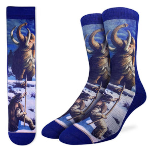 Men's Caveman vs. Mammoth Socks - Shoe Size 8-13