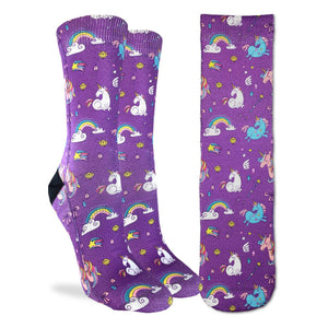 Women's Rainbows & Unicorns - Shoe Size 5-9