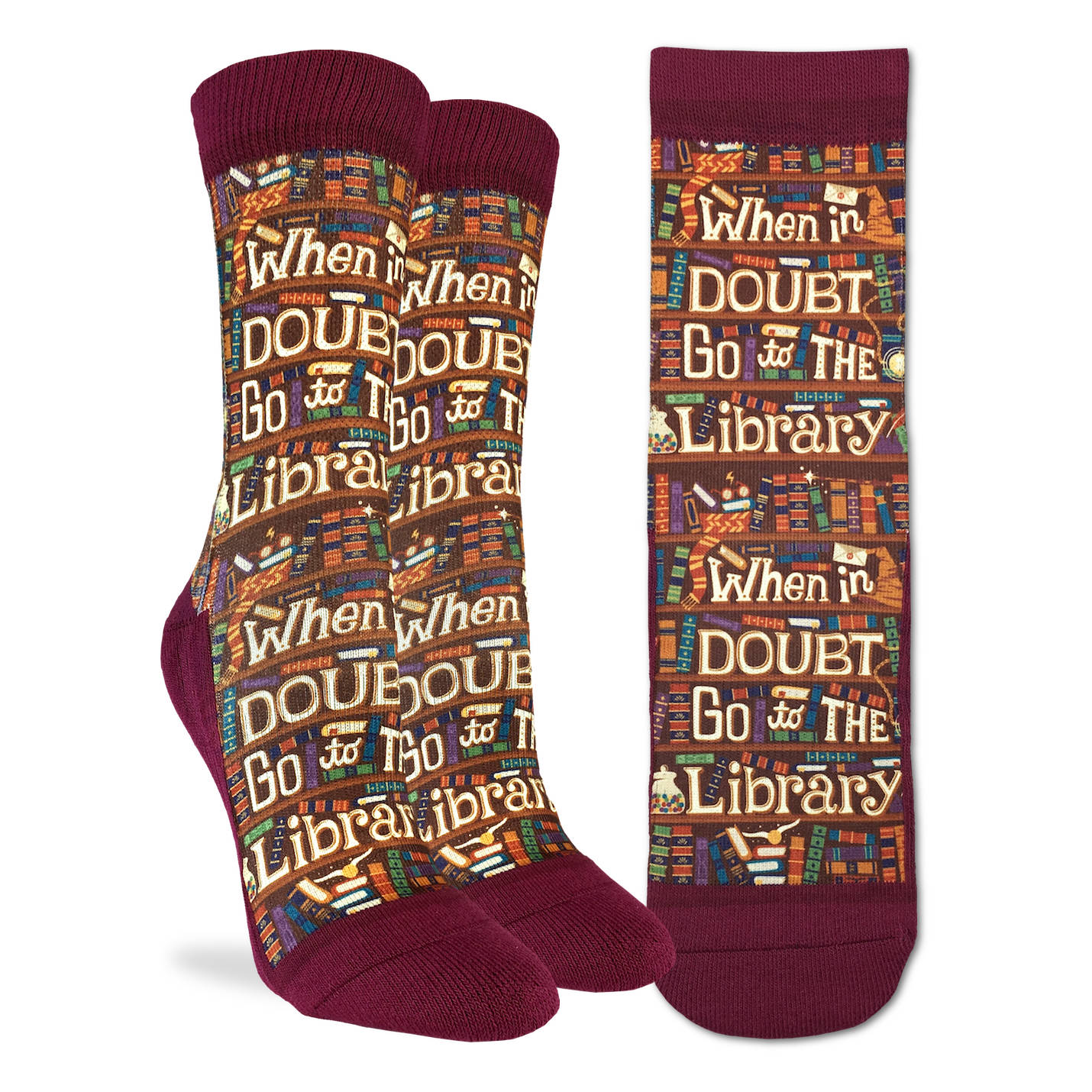 Women's Go to the Library Socks