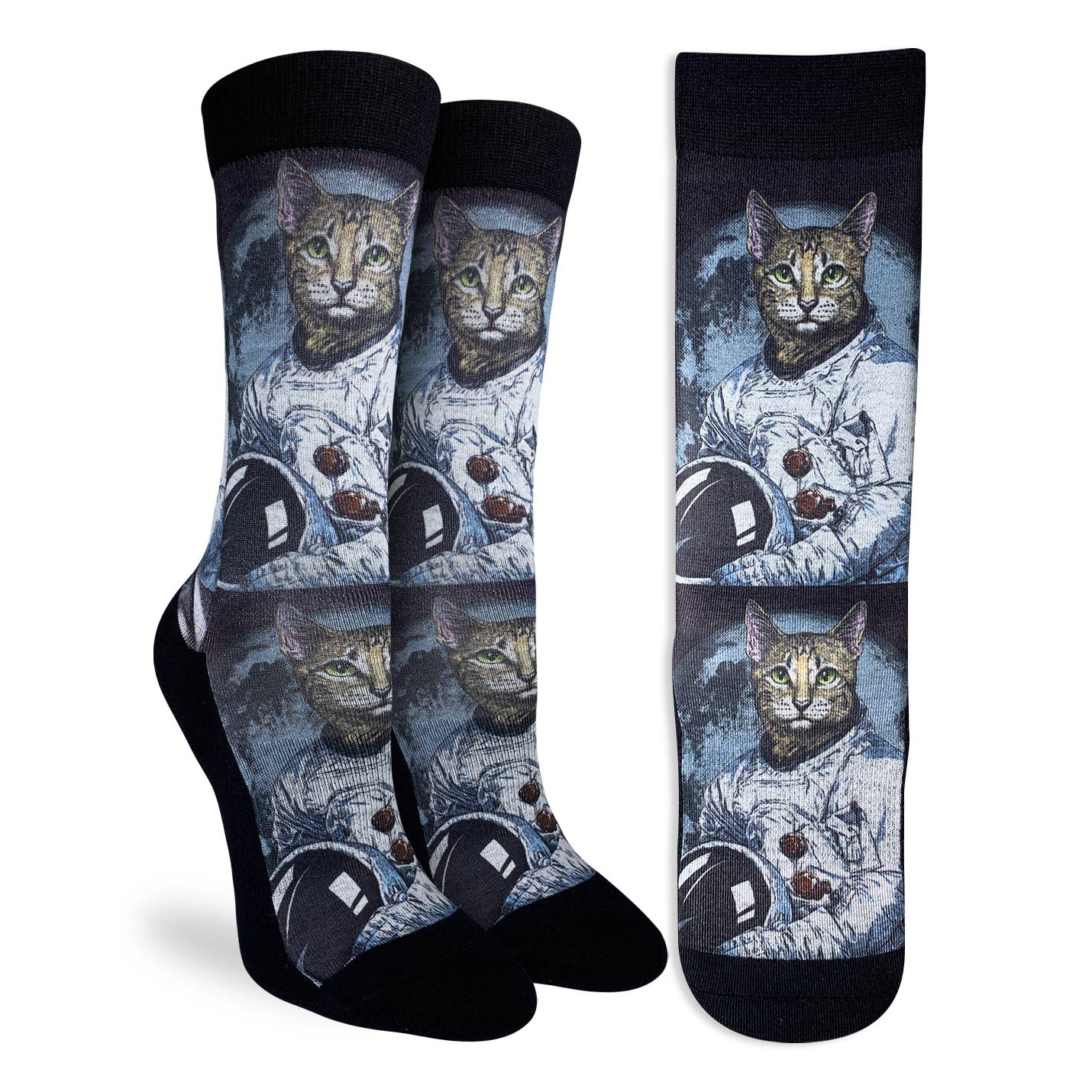 Women's Astronaut Cat Socks