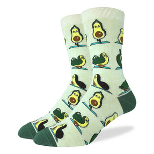 Good Luck Sock - Men's Avocado Yoga Socks