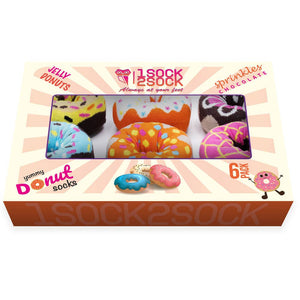 La Hammam - Women's Donut Socks Gift Box