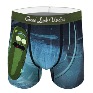 Men’s Pickle Rick Sewer Escape Underwear